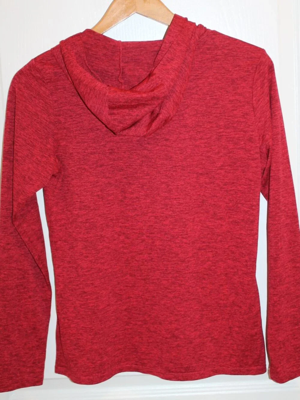 Nike Womens Red Dri-Fit Legend Long Sleeve Training/Running Hoodie Size S